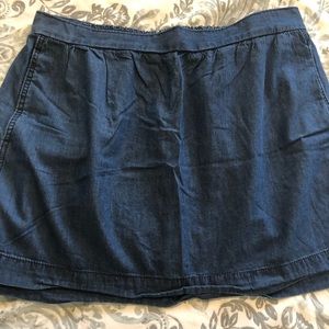 Old Navy Chambray Skirt